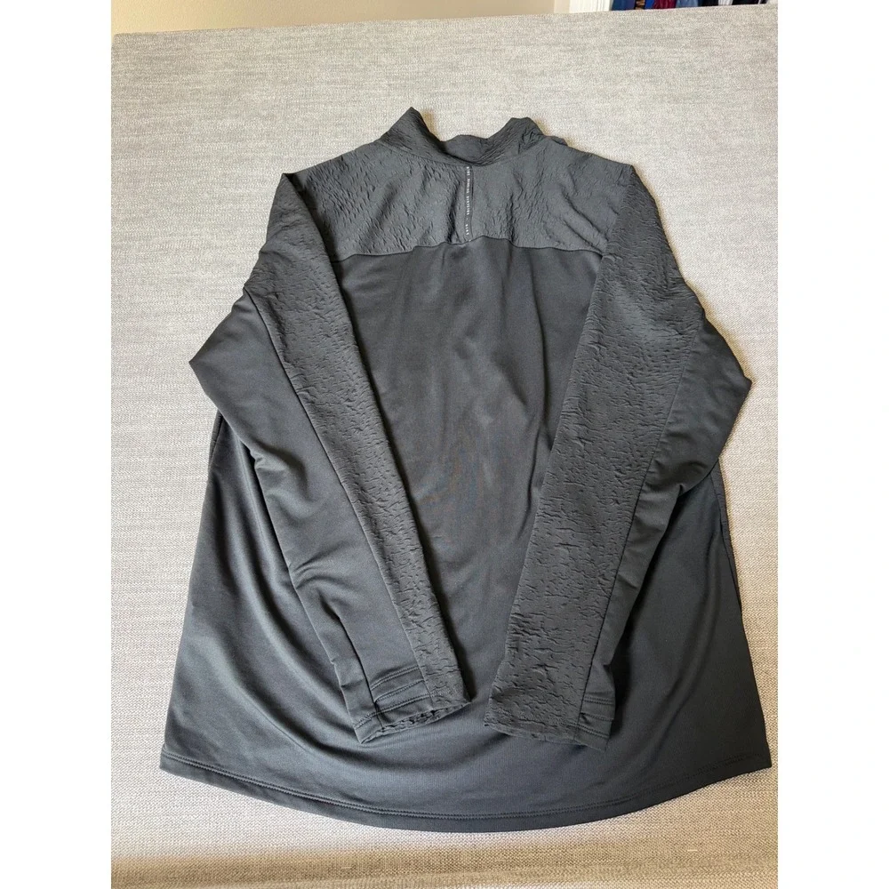 Nike Running Division Top Mens XL Black Dri-FIT 1/2 Zip Pullover DA0430-010